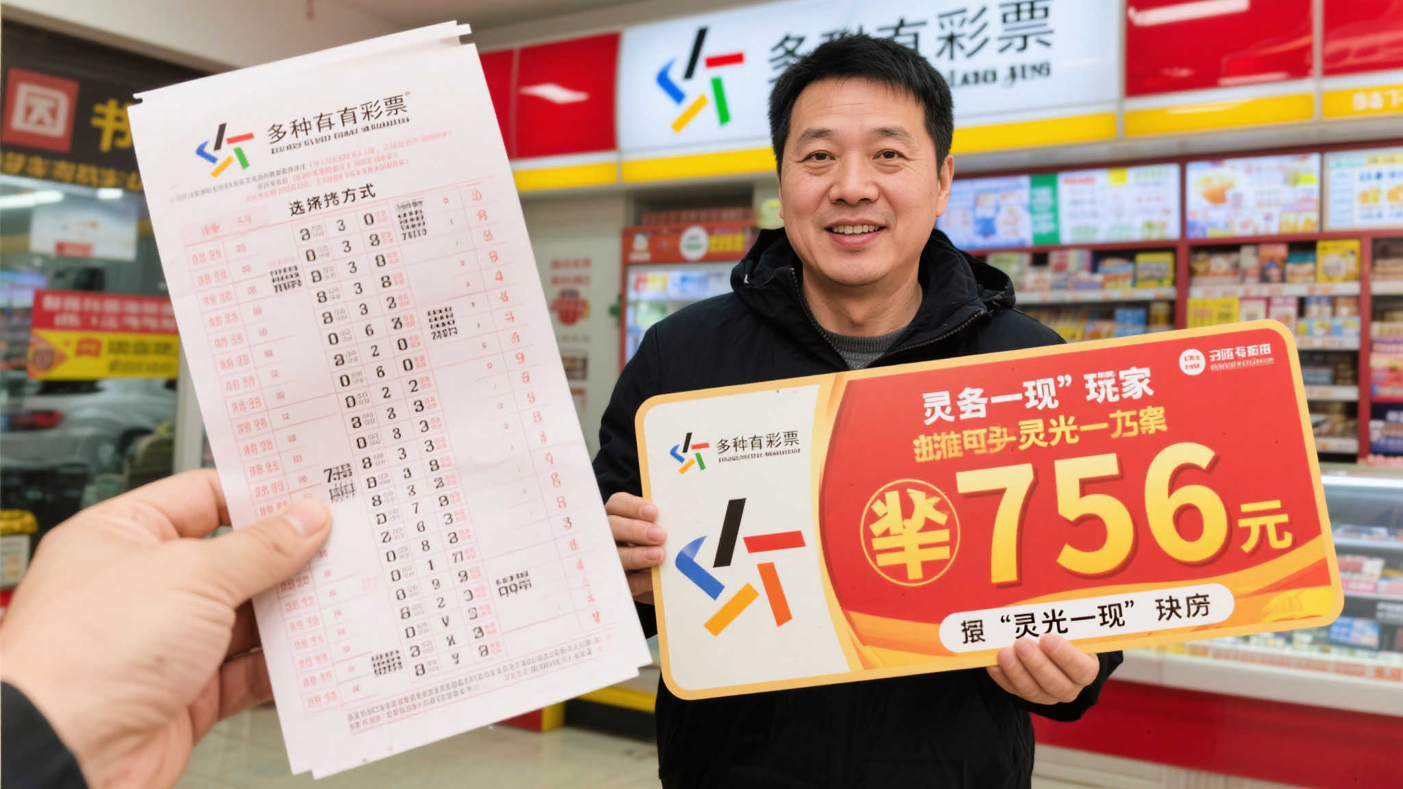 男子756元自选票中大乐透871万 灵机一动加号成就巨奖 男子756元自选票中大乐透871万 灵机一动加号成就巨奖