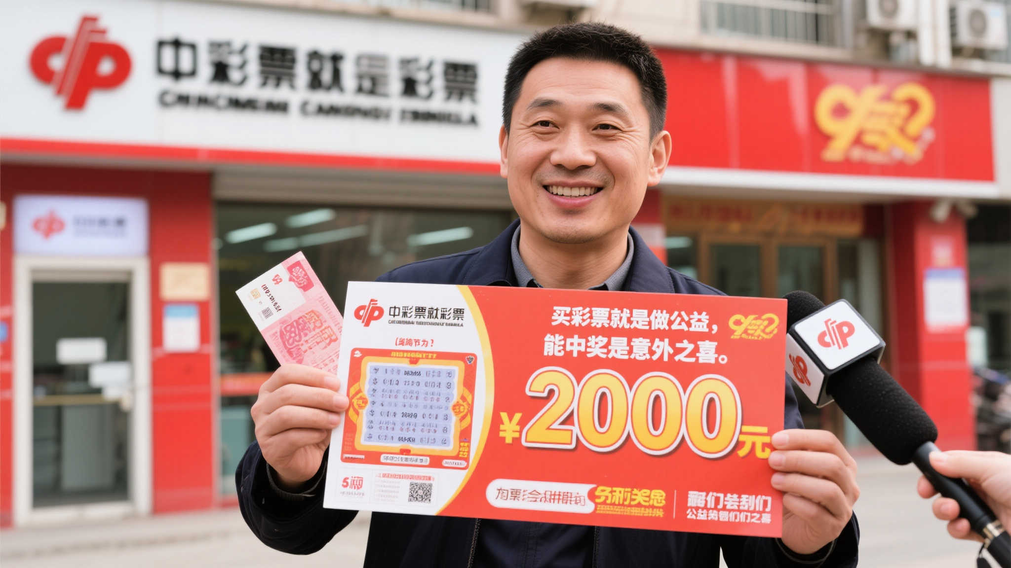 男子刮刮乐赢200万大奖:购彩即是献爱心 男子刮刮乐赢200万大奖:购彩即是献爱心